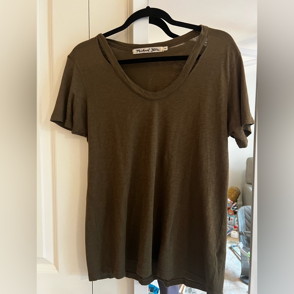 Michael Stars Olive Green Women's Top
